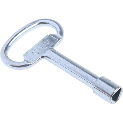 Steinbach & Vollman 1-way Control Cabinet Key, Triangle 8mm Capacity