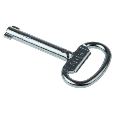 Steinbach & Vollman 1-way Control Cabinet Key, Double-Bit Key 5mm Capacity