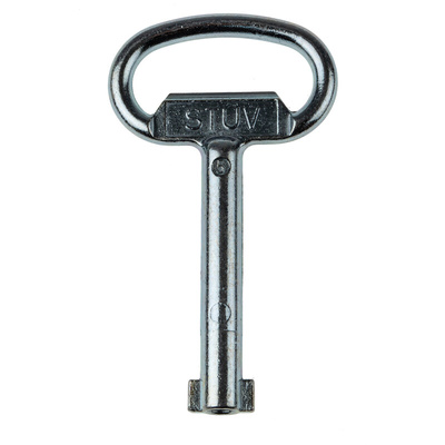 Steinbach & Vollman 1-way Control Cabinet Key, Double-Bit Key 5mm Capacity