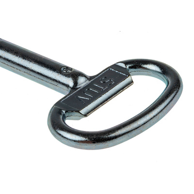 Steinbach & Vollman 1-way Control Cabinet Key, Double-Bit Key 5mm Capacity