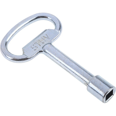 Steinbach & Vollman 1-way Control Cabinet Key, Square 7mm Capacity