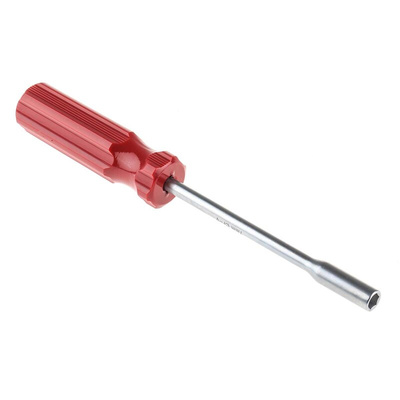 RS PRO Hexagon Nut Driver, 7 mm Tip, 125 mm Blade, 226 mm Overall