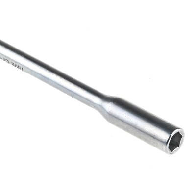RS PRO Hexagon Nut Driver, 7 mm Tip, 125 mm Blade, 226 mm Overall