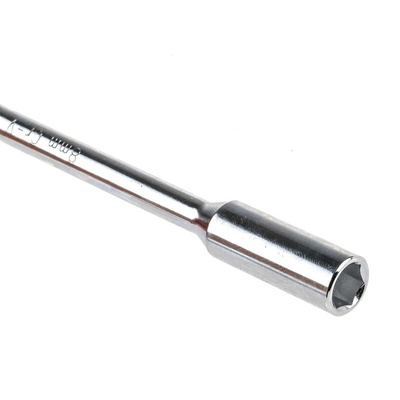 RS PRO Hexagon Nut Driver, 8 mm Tip, 125 mm Blade, 236 mm Overall