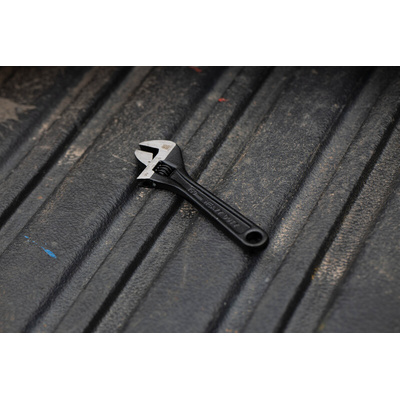 RS PRO Adjustable Spanner, 152.4 mm Overall, 20mm Jaw Capacity, Metal Handle
