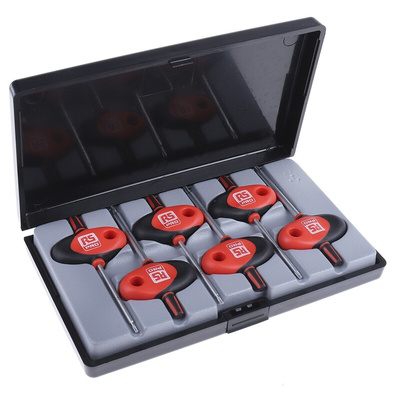 RS PRO 6-Piece Torx Key Set, Straight Shape