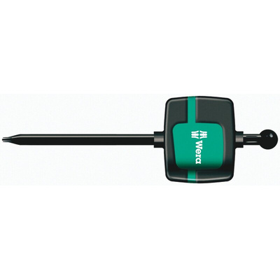 Wera 1-Piece Torx Key, TX8 Size, Straight Shape