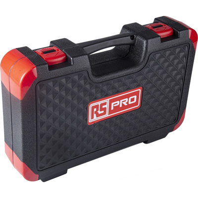 RS PRO 26-Piece Metric 1/2 in Standard Socket Set with Ratchet, 6 point