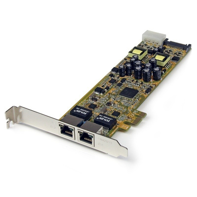 Startech 2 Port PCIe Network Interface Card, 10/100/1000Mbit/s