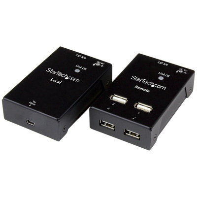 Startech 4 Port port USB 2.0 over CATx Extender up to50m