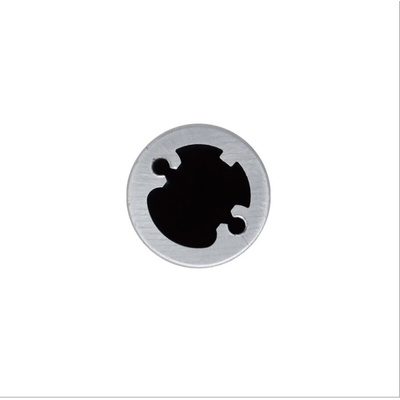 Patlite Silver Non-threaded Pole for use with LR, SL, SK, SF, NE-A, NE-IL Series