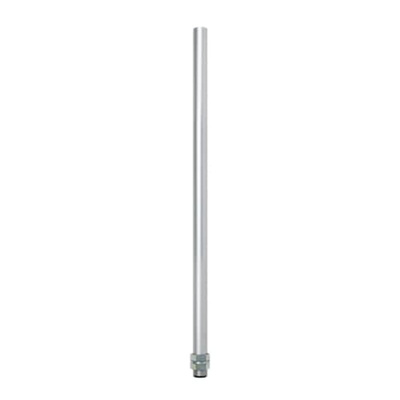 Patlite Silver Threaded Pole for use with LR, SL, SK, SF, NE-A, NE-IL Series