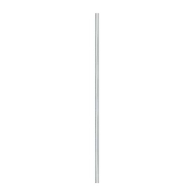 Patlite Silver Non-threaded Pole for use with LR, SL, SK, SF, NE-A, NE-IL Series