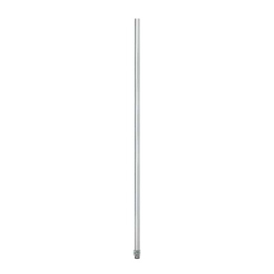 Patlite Silver Threaded Pole for use with LR, SL, SK, SF, NE-A, NE-IL Series