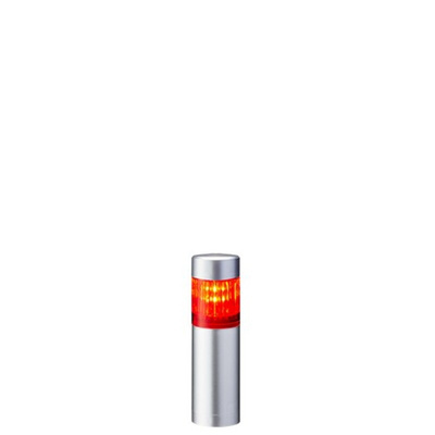 Patlite LR4 Series Coloured Signal Tower, 1 Lights, 24 V dc, Direct Mount