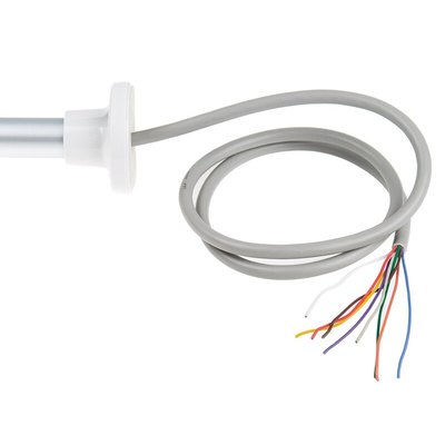 Patlite LR4 Series Coloured Signal Tower, 2 Lights, 24 V dc, Pole Mount