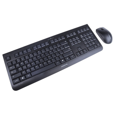 Cherry Keyboard and Mouse Set Wireless QWERTY (US) Black