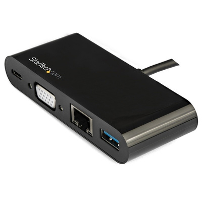 Startech USB-C Adapter with VGA - 3 x USB ports
