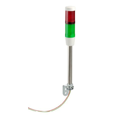 Schneider Electric Harmony XVMB Series Red/Green Signal Tower, 2 Lights, 24 V