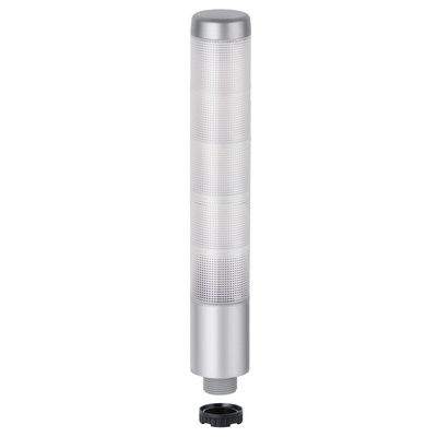 Werma Kompakt 37 Series Blue, Clear, Green, Red, Yellow Buzzer Signal Tower, 5 Lights, 24 V