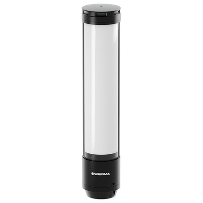 Werma eSIGN Series Multicolour Siren Signal Tower, 15 Lights, 24 V, Base Mount, Tube Mount