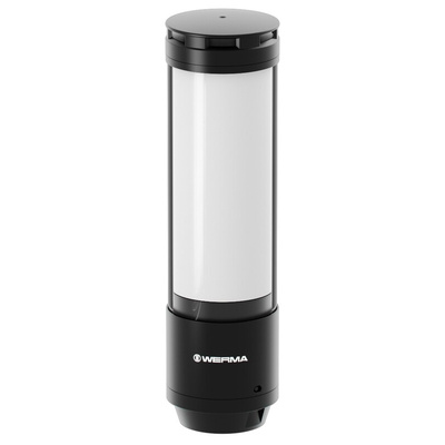 Werma eSIGN Series Multicolour Signal Tower, 9 Lights, 24 V, Base Mount, Tube Mount