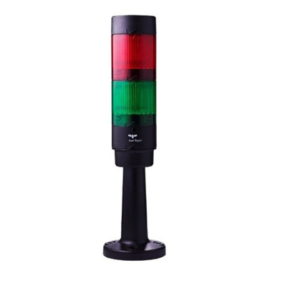 AUER Signal Modul-Compete 50 Series Red/Green/Amber/Blue Signal Tower, 4 Lights, 24 V dc