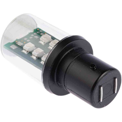 Schneider Electric LED Green Lamp, BA15d 24 V ac/dc