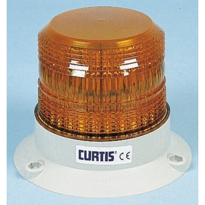 Curtis BA15d Xenon Lamp, Orange, 80 V dc, 300 mA