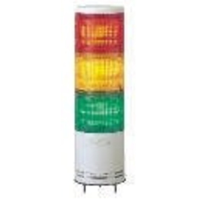 Schneider Electric Harmony XVC1 Series Red/Green/Amber Signal Tower, 3 Lights, 24 V dc, Surface Mount