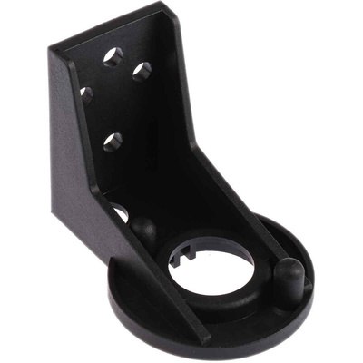 Werma Black Wall Bracket for use with Kompakt 37 Signal Tower