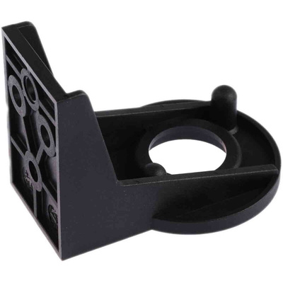 Werma Black Wall Bracket for use with Kompakt 37 Signal Tower