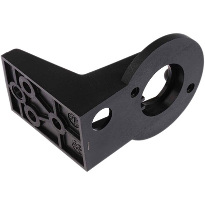 Werma Black Wall Bracket for use with Kompakt 37 Signal Tower