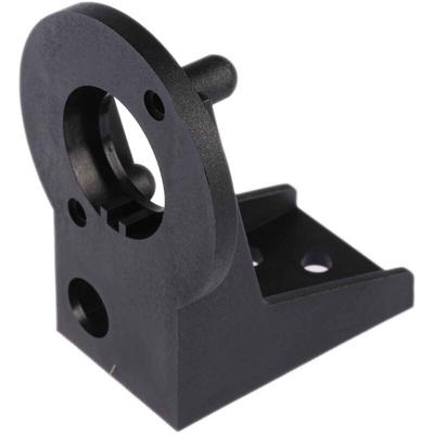 Werma Black Wall Bracket for use with Kompakt 37 Signal Tower