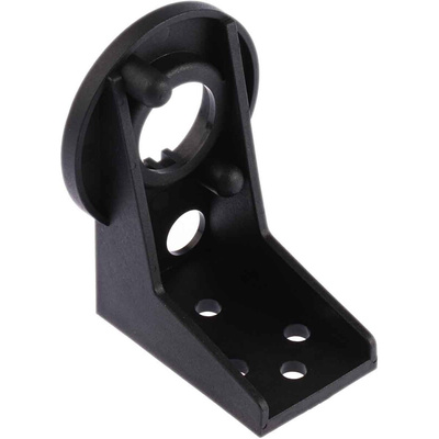 Werma Black Wall Bracket for use with Kompakt 37 Signal Tower