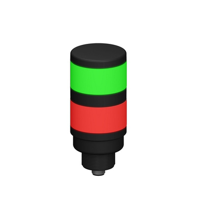 Banner TL50 Series Red/Green Signal Tower, 2 Lights, 18 → 30 V dc, Versatile Mount