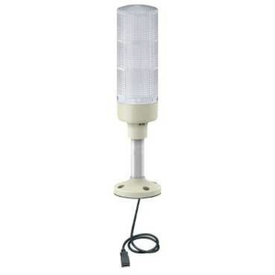 Schneider Electric Harmony XVG Series Clear Buzzer Signal Tower, 3 Lights, 5 V, Tube Mount