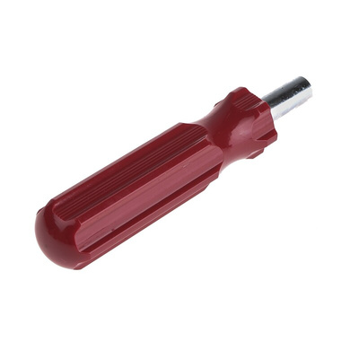 RS PRO Hexagon Nut Driver, 1/4 in Tip, 24 mm Blade, 120 mm Overall