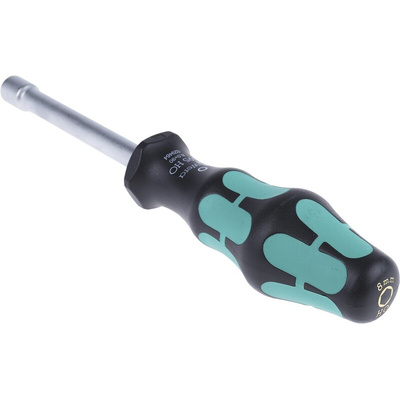 Wera Hexagon Nut Driver Set, 5 mm, 5.5 mm, 6 mm, 7 mm, 8 mm, 10 mm, 13 mm Tip, 90 mm Overall
