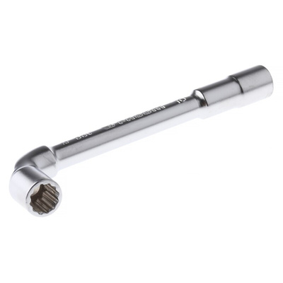 Facom Hex Tubular Box Spanner, 10 mm Tip, 129 mm Overall