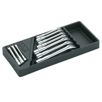 SAM Hex Tubular Box Spanner Set, 10 Pieces, 8 → 21 mm Tip