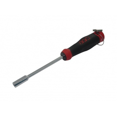 SAM Hexagon Nut Driver, 9 mm Tip, 125 mm Blade, 255 mm Overall