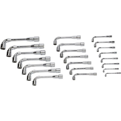 SAM Hex Tubular Box Spanner Set, 22 Pieces, 8 → 32 mm Tip