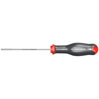 Facom Hexagon Nut Driver, 9 mm Tip, 125 mm Blade, 245 mm Overall