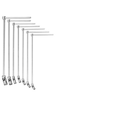 Facom Hex Nut Driver Set, 7 → 19 mm Tip, 399 → 523 mm Overall