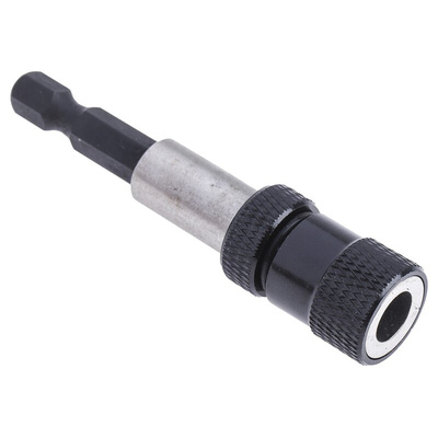 RS PRO 1/4 in Hexagon Bit Holder, 68 mm Overall