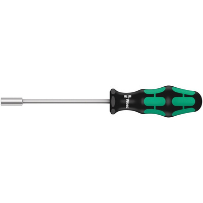 Wera Hex Nut Driver, 125 mm Blade, 230 mm Overall