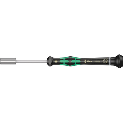 Wera Hex Nut Driver, 60 mm Blade, 157 mm Overall