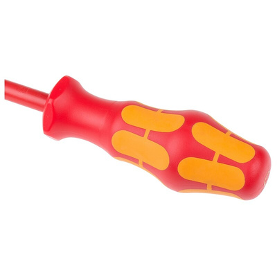 Wera Hexagon Nut Driver, 10 mm Tip, VDE/1000V, 125 mm Blade, 237 mm Overall