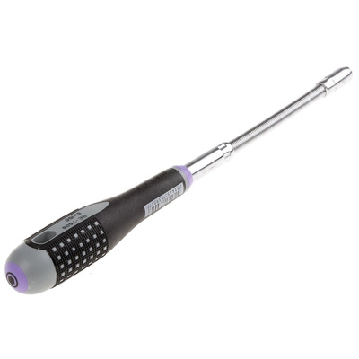 Bahco Hexagon Nut Driver, 6 mm Tip, 150 mm Blade, 272 mm Overall